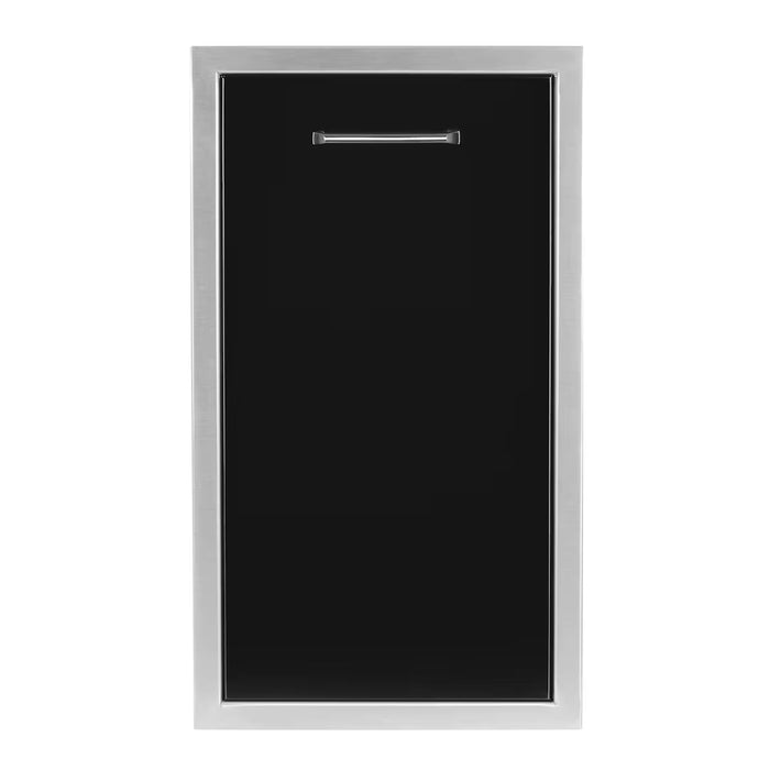 Wildfire 14 X 26 Black 304 SS Pull Out Trash Drawer - WFTRDW1426-BSS