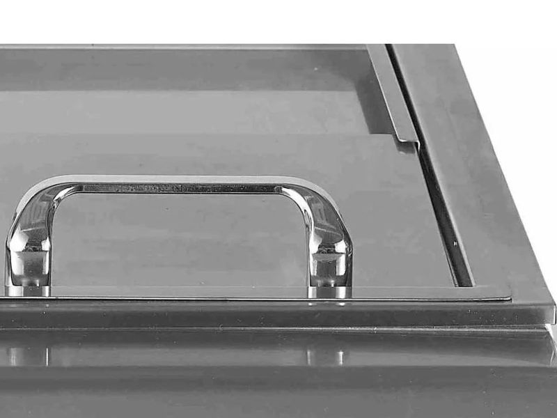 Bull 30-Inch Stainless Steel Slide-In Bar Center with Ice Chest & Sink - 97623