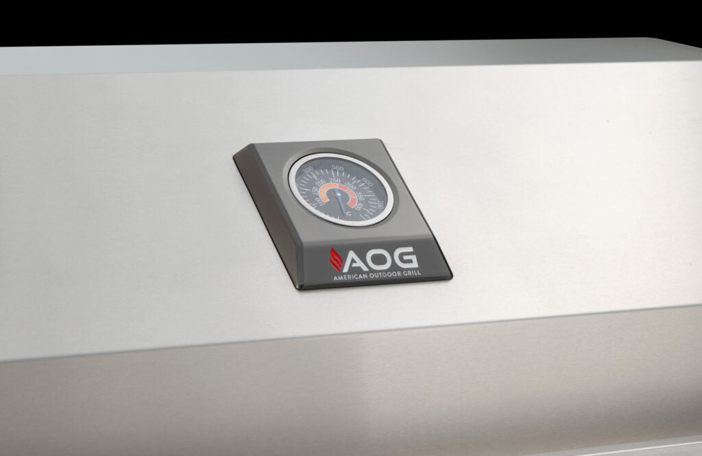 American Outdoor Grill 24-Inch L Series Built-In Gas Grill w/ Backburner & Rotisserie Kit - AOG24L