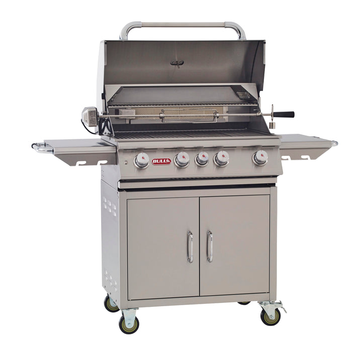 Bull Angus 30-Inch 4-Burner Gas Grill W/ Rotisserie - 44000