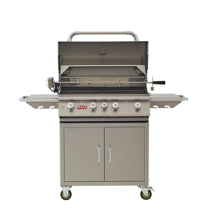 Bull Angus 30-Inch 4-Burner Gas Grill W/ Rotisserie - 44000