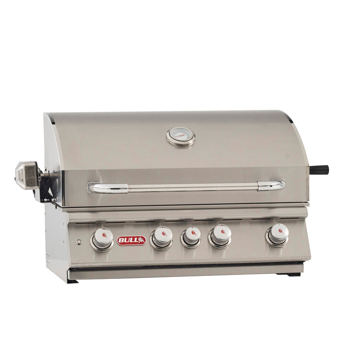 Bull Angus 30-Inch 4-Burner Built-In Gas Grill With Rotisserie