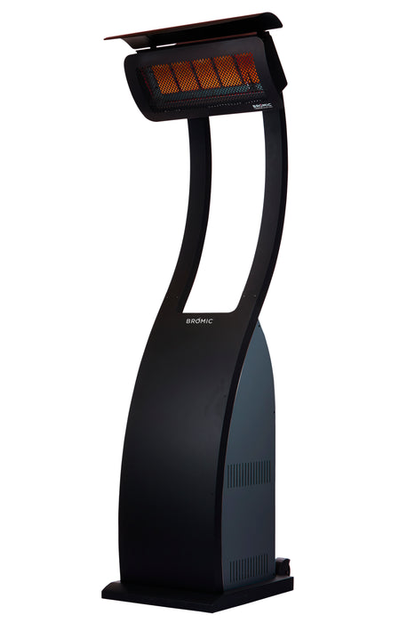 Bromic Heating Tungsten Smart-Heat 38,500 BTU Natural Gas Freestanding Portable Patio Heater - BH0510005