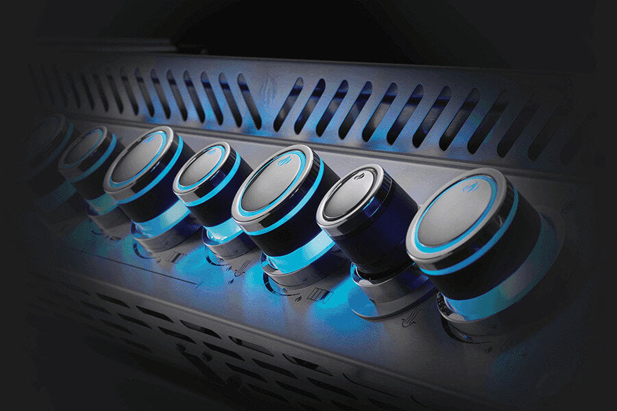 Napoleon Prestige PRO 500 4-Burner Built-in Gas Grill w/ Rotisserie