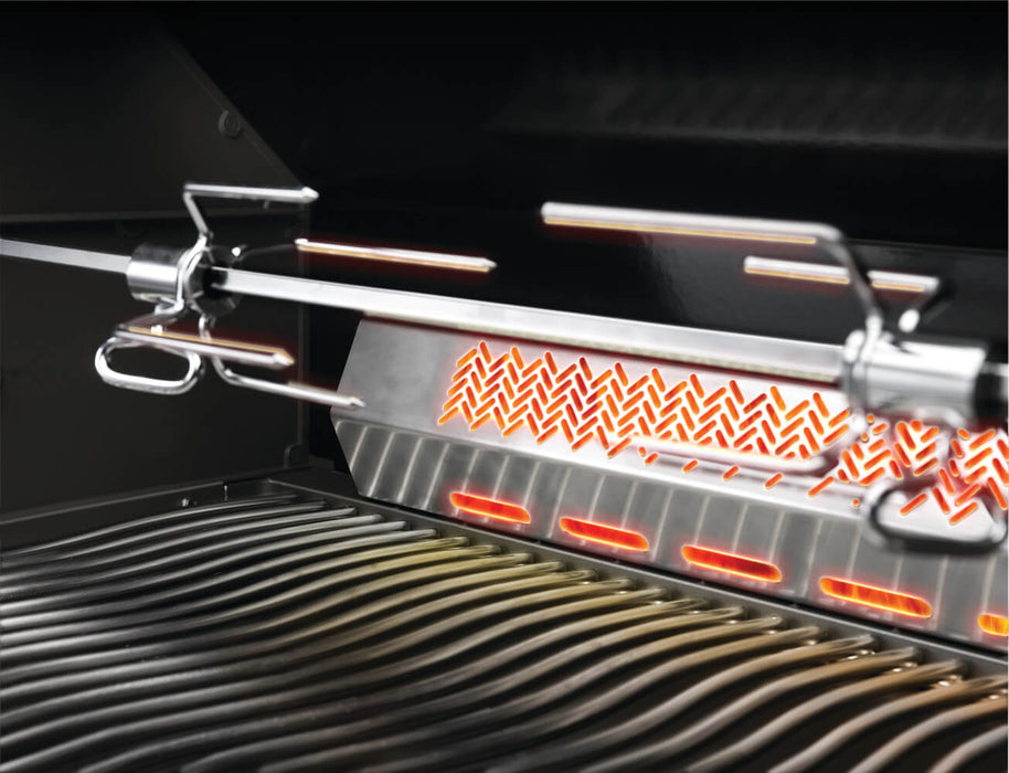 Napoleon Prestige PRO 665 5-Burner Built-in Gas Grill w/ Rotisserie