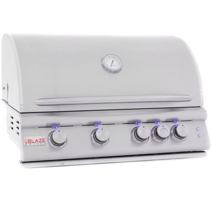 Blaze Blue LED 3 Piece Set for Power Burner, Griddle & Double Side Burner - BLZ-2LED-BLUE