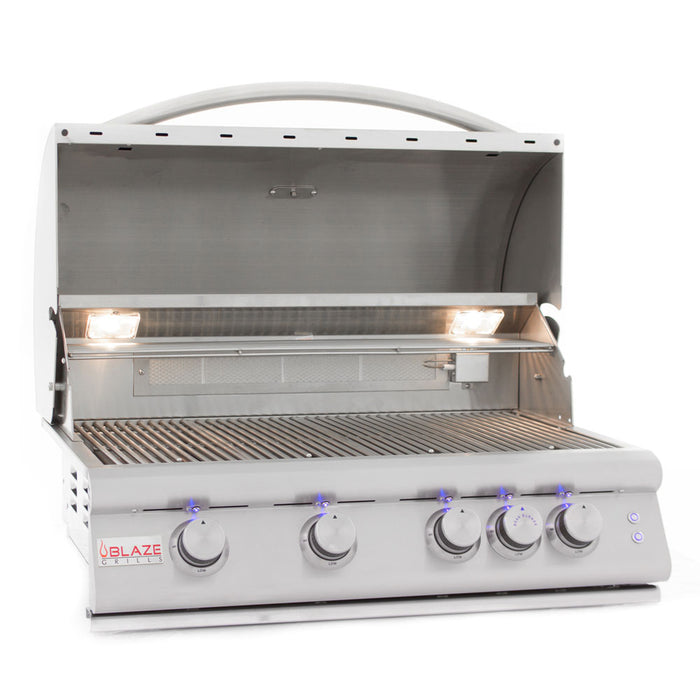 Blaze Blue LED 3 Piece Set for Power Burner, Griddle & Double Side Burner - BLZ-2LED-BLUE