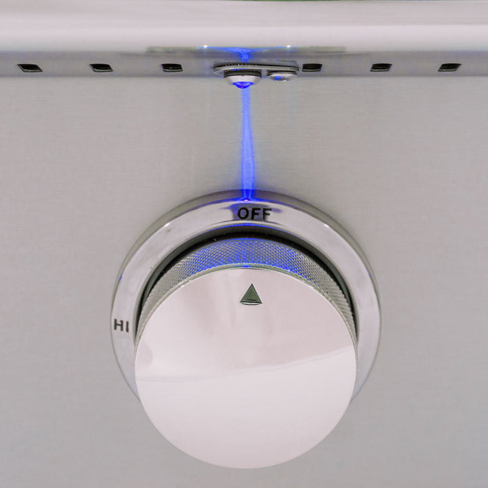 Blaze Blue LED 3 Piece Set for Power Burner, Griddle & Double Side Burner - BLZ-2LED-BLUE