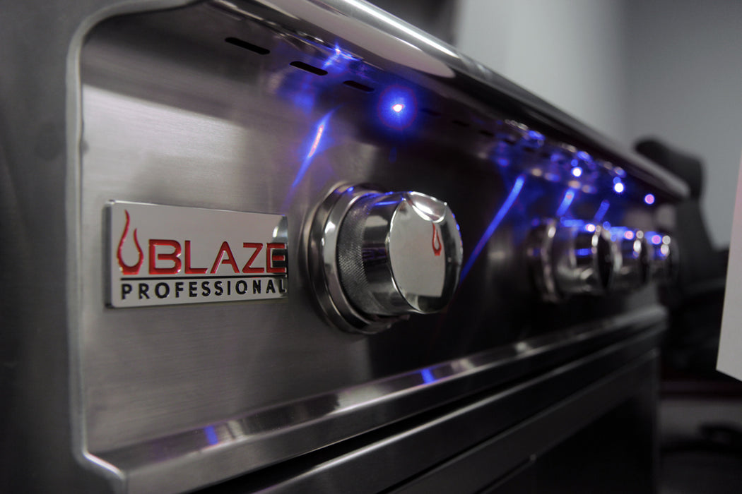 Blaze Blue LED 3 Piece Set for Power Burner, Griddle & Double Side Burner - BLZ-2LED-BLUE