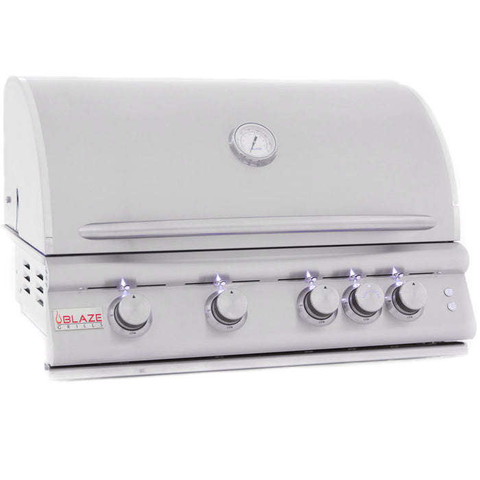 Blaze White LED 3 Piece Set for Power Burner, Griddle & Double Side Burner - BLZ-2LED-WHITE