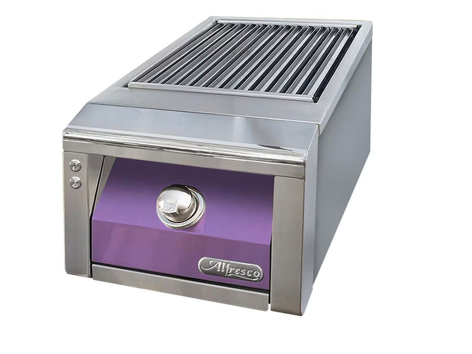 Alfresco Built-In Sear Zone Side Burner in Lilac Blue - AXESZ-S4005