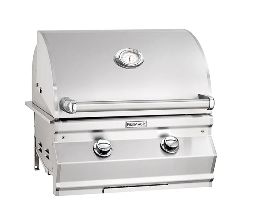 Fire Magic Choice C430I 24-Inch Built-In Gas Grill With Analog Thermometer - C430I-RT1