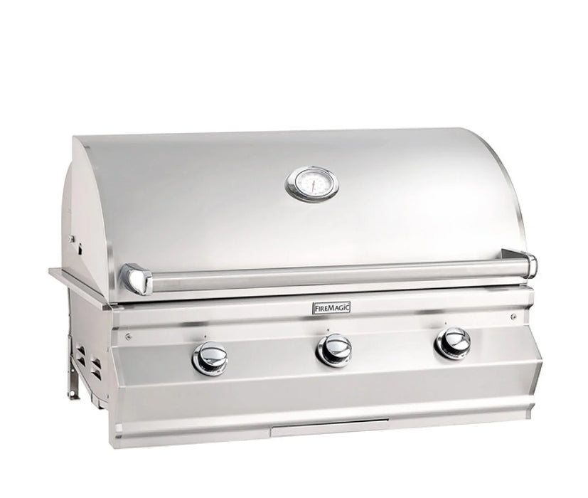 Fire Magic Choice C650I 36-Inch Built-In Gas Grill With Analog Thermometer - C650I-RT1