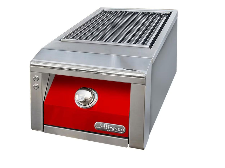 Alfresco Built-In Sear Zone Side Burner in Carmine Red - AXESZ-S3002