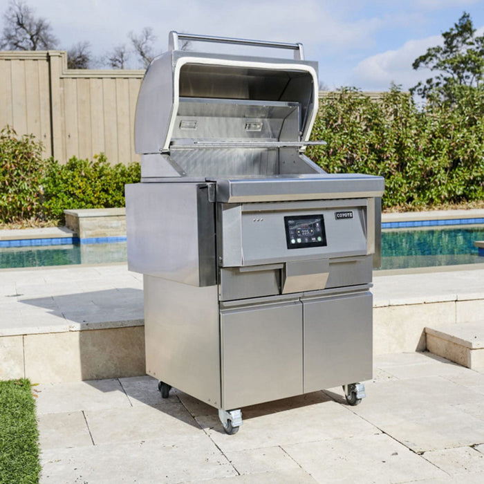Coyote 28 Inch Freestanding Pellet Grill - C2P28-FS