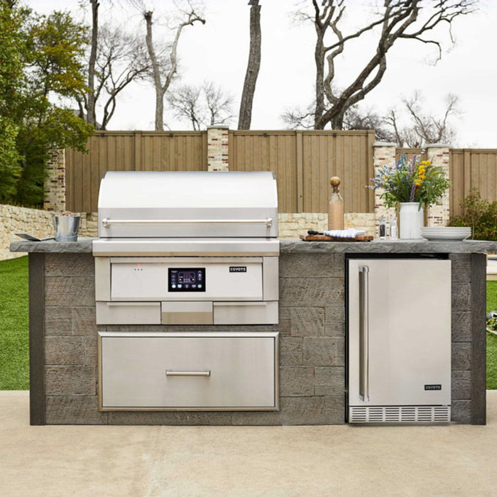 Coyote 36 Inch Built-in Pellet Grill