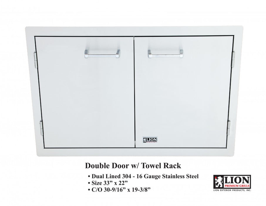 Lion 33-Inch Double Access Door - L3322