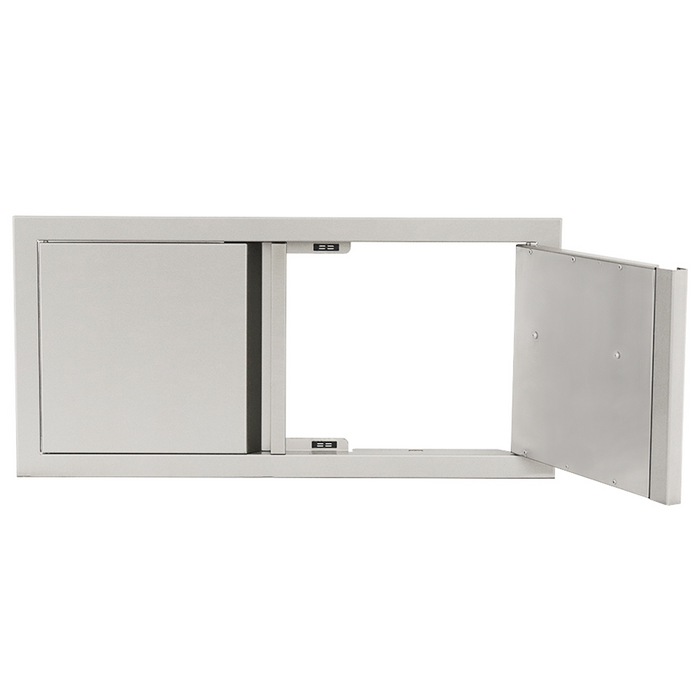 RCS Valiant 45-Inch Stainless Steel Low-Profile Double Door - VDD4