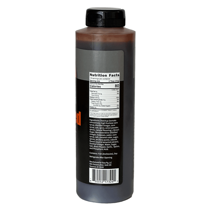Dizzy Pig Glazed and Infused Sauce 21oz