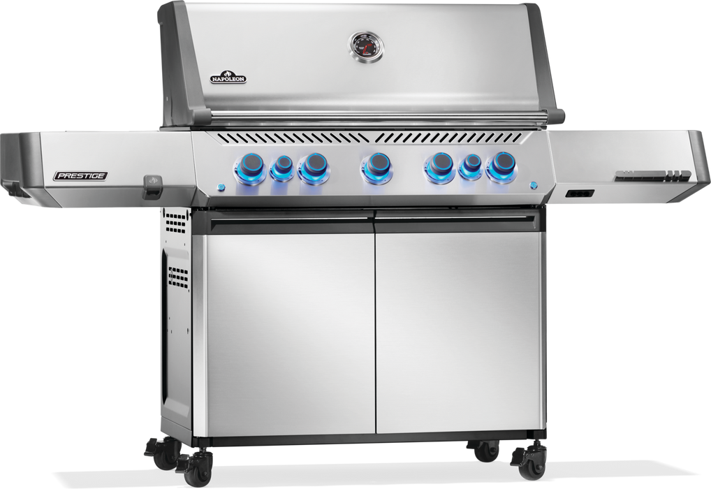 Napoleon Prestige 665 5-Burner Grill w/ Rotisserie & Side Burner