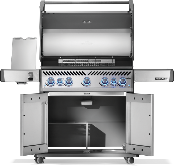 Napoleon Rogue PRO-S 625 5-Burner Gas Grill with Infrared Side and Rear Burner