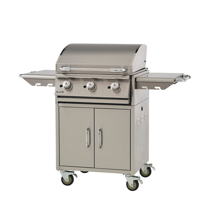 Bull 30-Inch Stainless Steel Griddle with Cart
