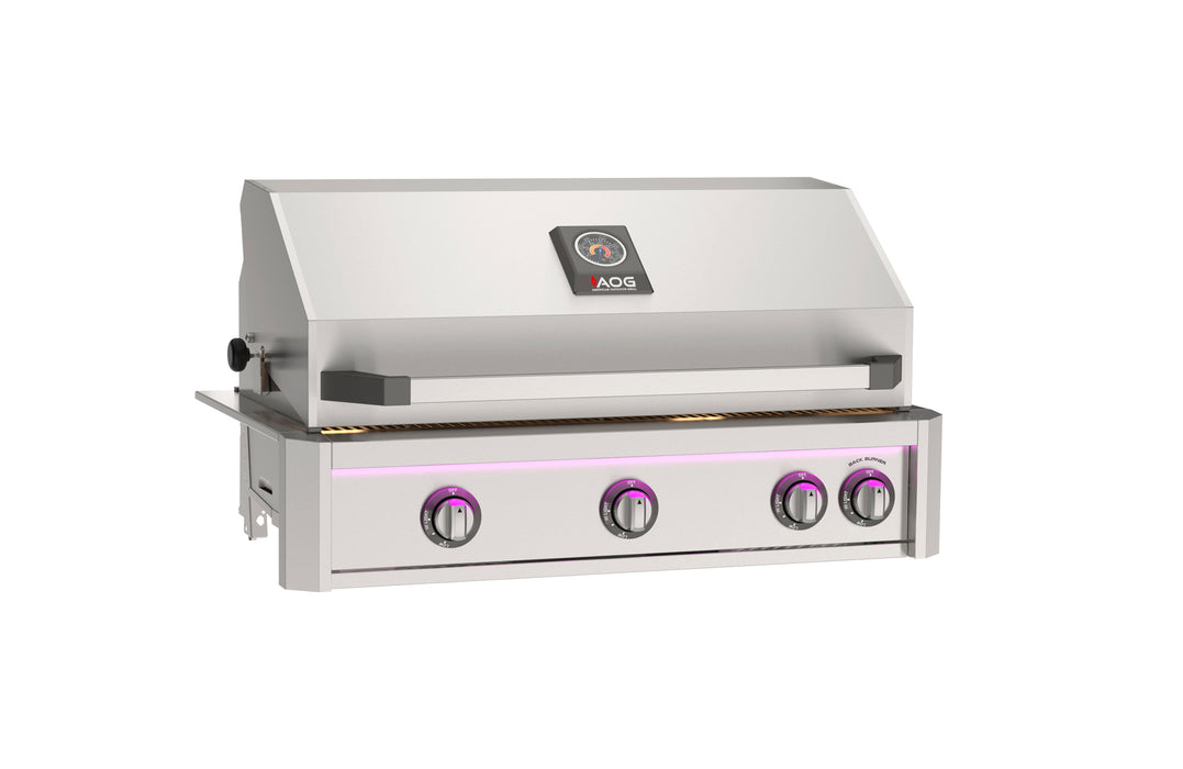 American Outdoor Grill 36-Inch L Series Built-In Gas Grill w/ Backburner & Rotisserie Kit - AOG36L
