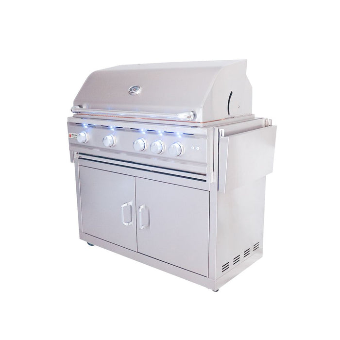 RCS Grill Cart For 38-Inch Cutlass Series Gas Grills - RONKC