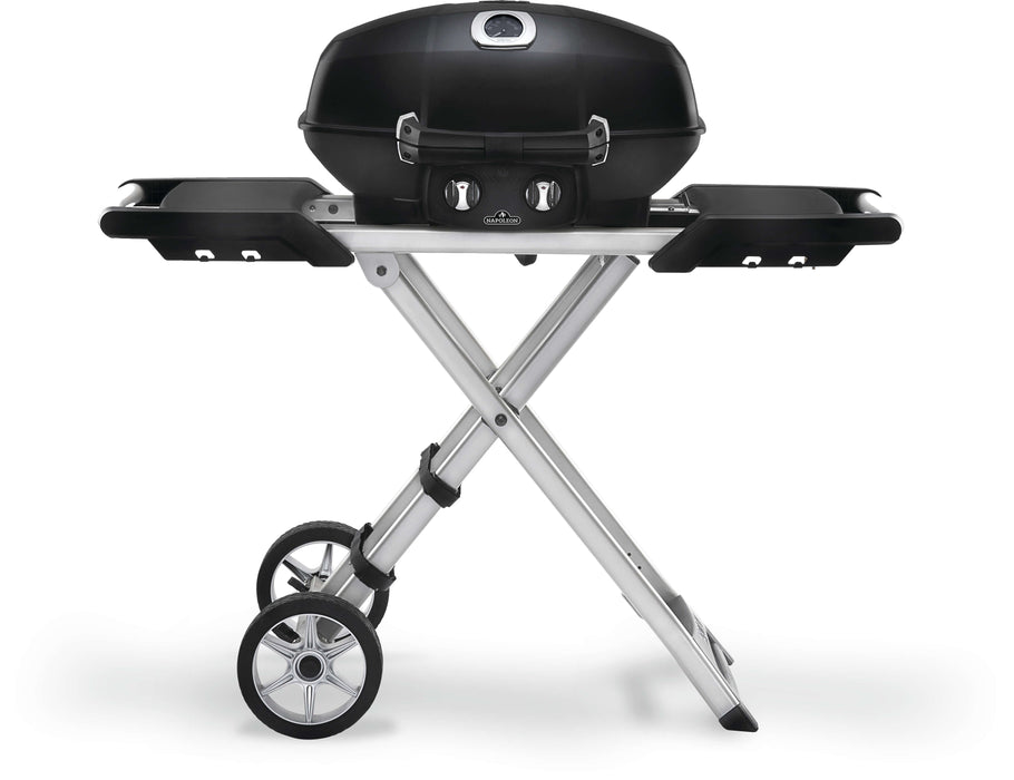 Napoleon TravelQ™ PRO285X Portable Propane Gas Grill with Scissor Cart - PRO285X-BK