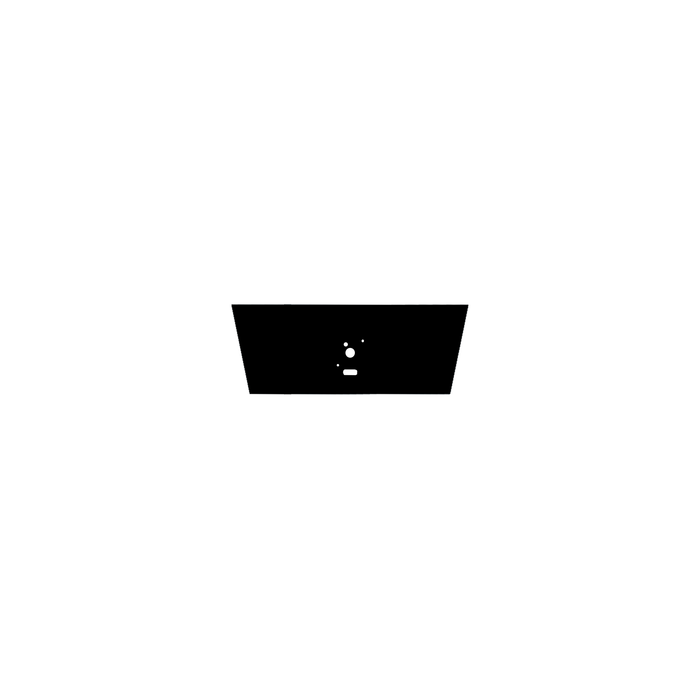 Le Griddle Pro Series 40 - Matte Black Front Panel - OML40BLKPNL