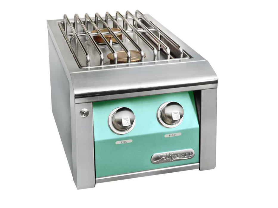 Alfresco Double Side Burner For Built-In Grills in Light Green - AXESB-2-S6027