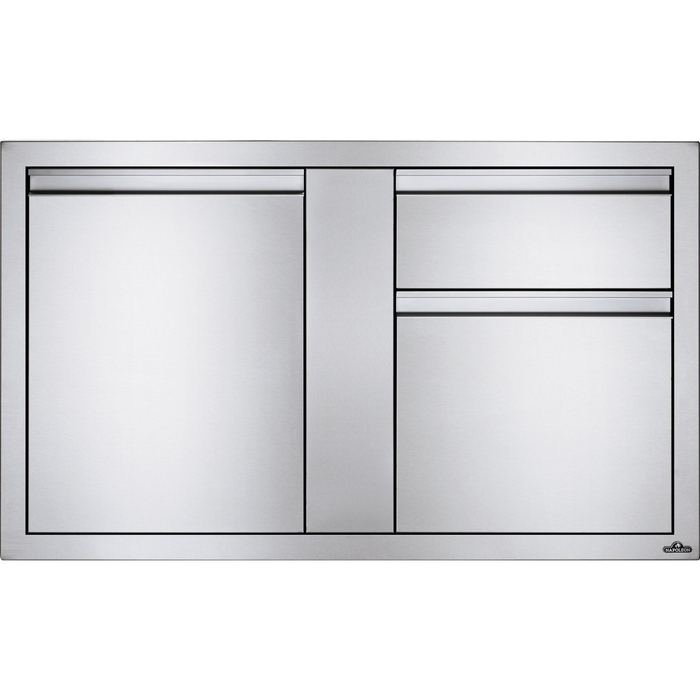 Napoleon 42 Inch Single Door & Double Drawer - BI-4224-1D2DR