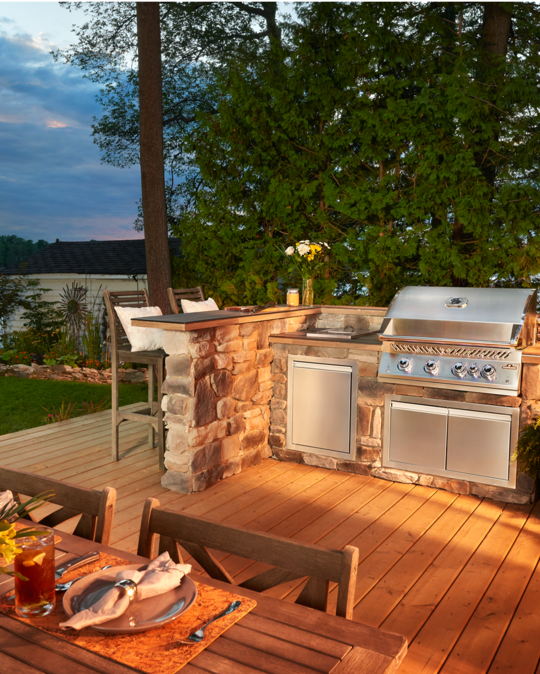 Outdoor Kitchen Storage