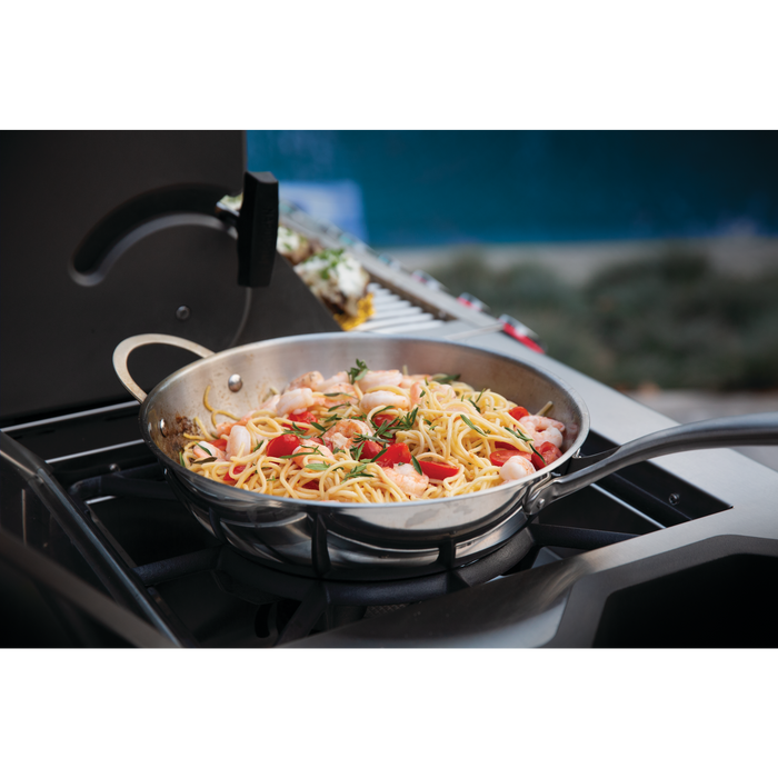 Napoleon Prestige PRO 825 6-Burner Built-in Gas Grill w/ Rotisserie & Power Burner