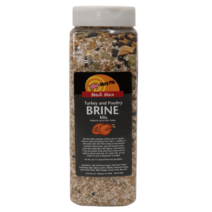 Mad Max Turkey Brine (Quart Size)