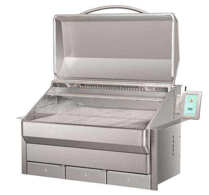 Memphis Grills Elite ITC3 Wi-Fi Monitored 39-Inch 304 Stainless Steel Built-In Pellet Grill - VGB0002S