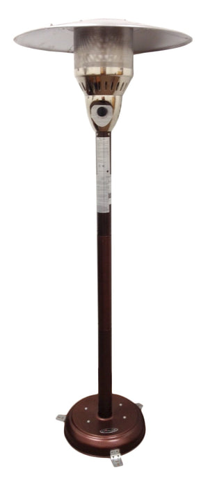 AZ Patio Heaters 41,000 BTU Natural Gas Patio Heater - Hammered Bronze