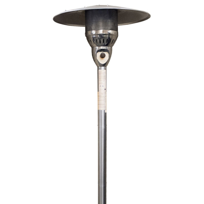 AZ Patio Heaters 41,000 BTU Natural Gas Patio Heater - Stainless Steel