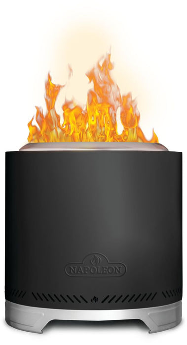 Timberwolf® Smokeless Fire Pit Matte Black 18 inch - NWFPMTI-PHM