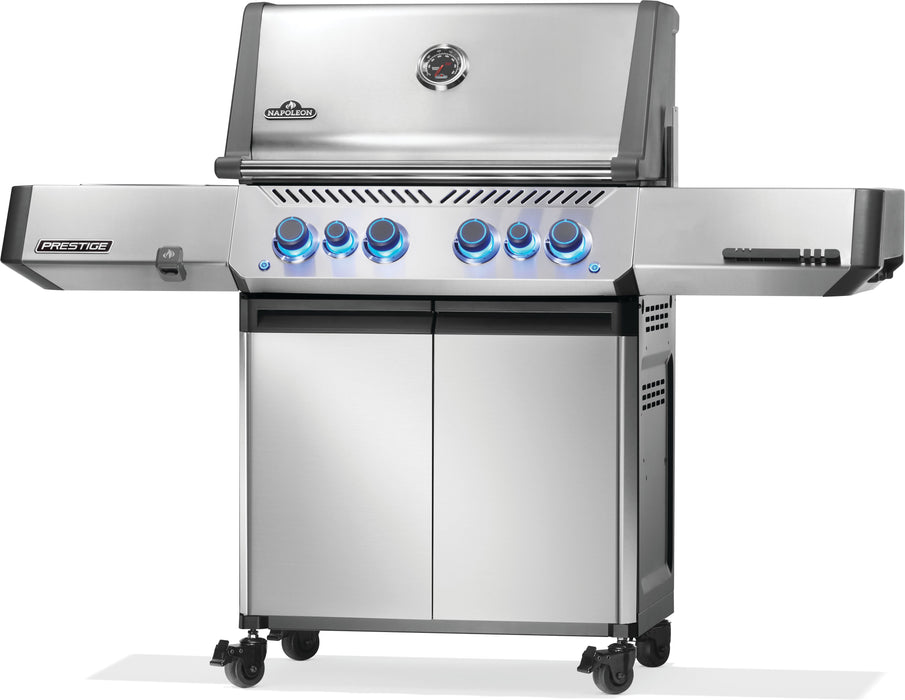 Napoleon Prestige 500 4-Burner Grill w/ Rotisserie & Side Burner
