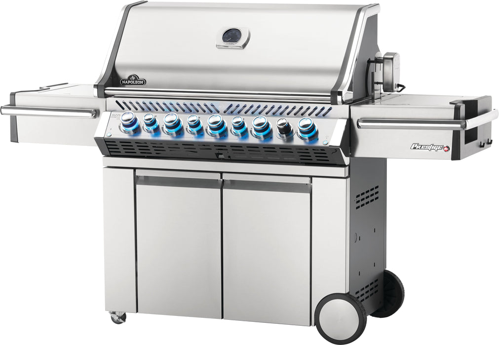 Napoleon Prestige PRO 665 5-Burner Natural Gas Grill w/ Rotisserie & Side Burner