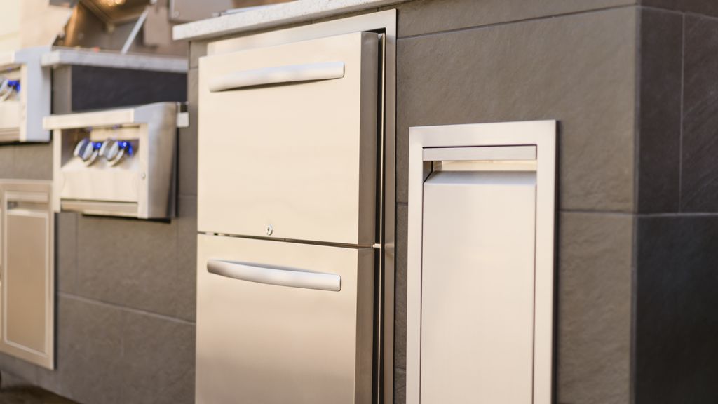 RCS 24-Inch 5.2 Cu. Ft. Outdoor Rated Dual Drawer Compact Refrigerator - REFR4