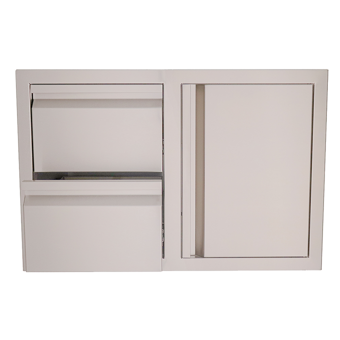 RCS Valiant Double Soft Close Drawer & Right Hinge Door Combo - VDC1SCR