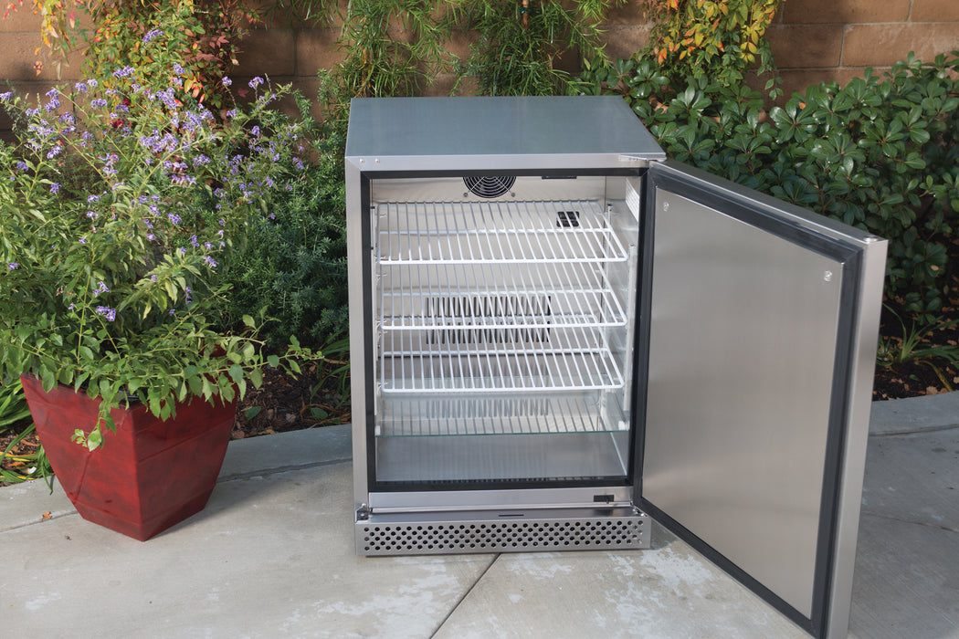 Bull 24-Inch 4.9 Cu. Ft. Premium Outdoor Rated Compact Refrigerator Series II - 13700