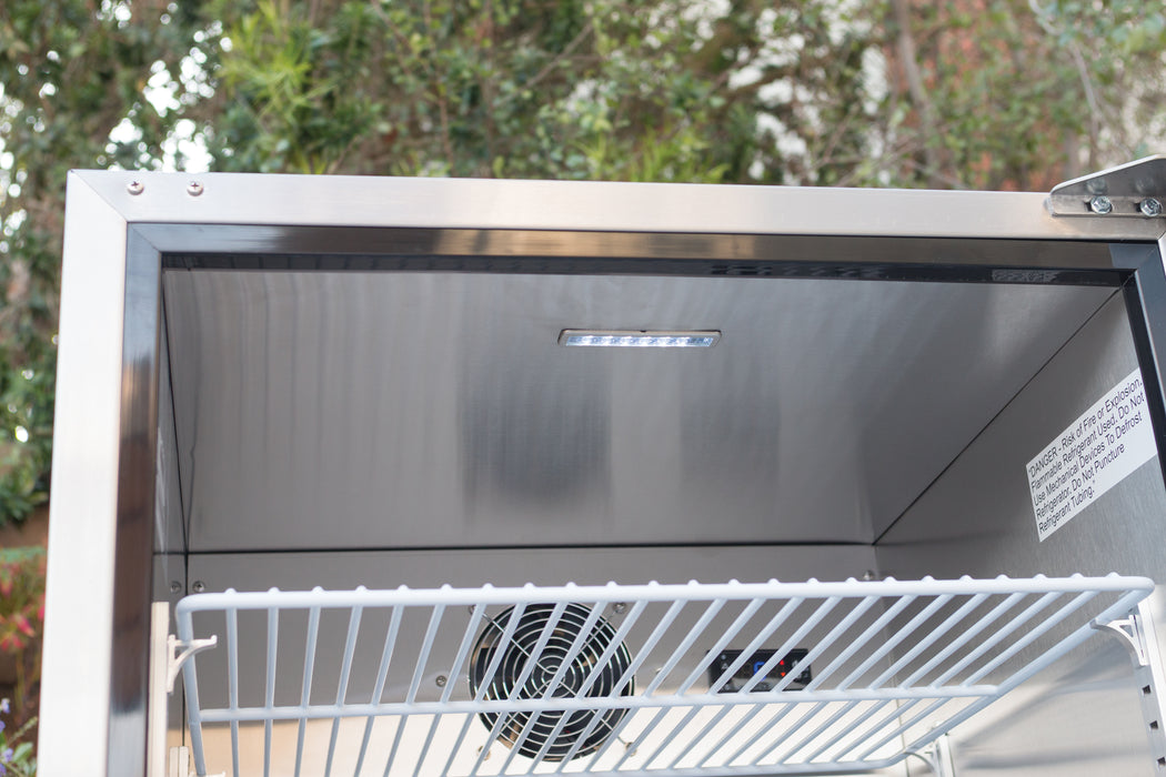 Bull 24-Inch 4.9 Cu. Ft. Premium Outdoor Rated Compact Refrigerator Series II - 13700