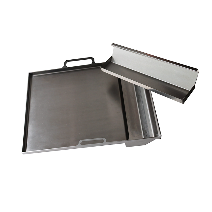 RCS x Le Griddle Dual Plate Stainless Steel & Cast Iron Griddle for RJC Premier Series Grills - RSSG3