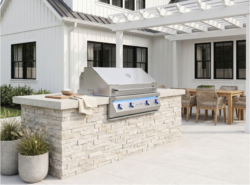 Twin Eagles Eagle One 42-Inch 3-Burner Built-In Grill with Sear Zone & Infrared Rotisserie Burner