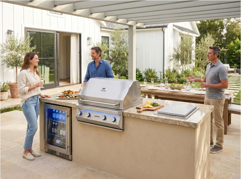 Twin Eagles Eagle One 42-Inch 3-Burner Built-In Grill with Sear Zone & Infrared Rotisserie Burner