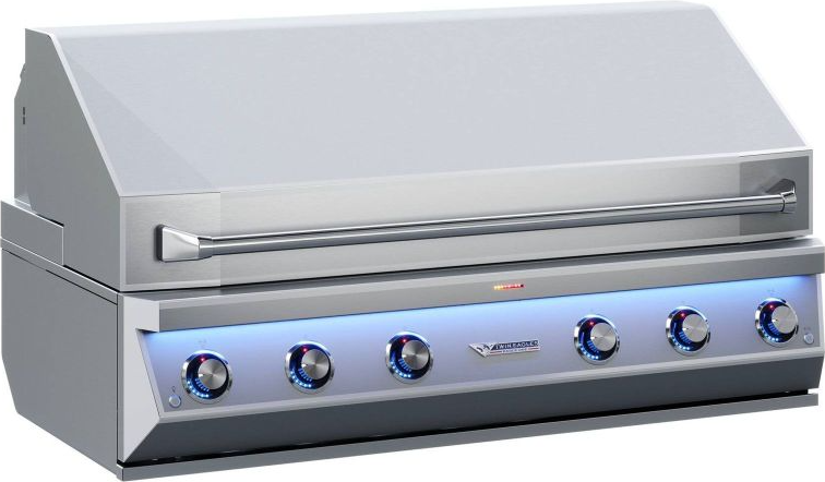 Twin Eagles Eagle One 54-Inch 4-Burner Built-In Gas Grill with Sear Zone & Two Infrared Rotisserie Burners