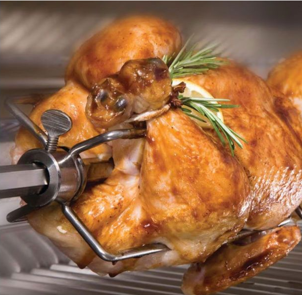 Twin Eagles 30-Inch 2-Burner Built-In Gas Grill with Infrared Rotisserie Burner